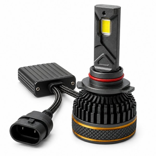 Automotive LED Headlight Bulbs 9005 led white background 600x600