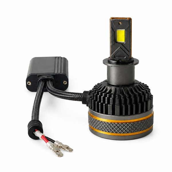 Automotive LED Headlight Bulbs h3 led white background 600x600