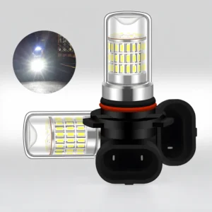 9006 / H8 / H11 LED Fog Bulbs, 66 SMD 3014 with Cover | SX070
