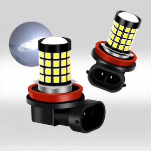 H8 / H11 LED Fog Bulbs, 2835 and 3030 LEDs with Lens | SX173