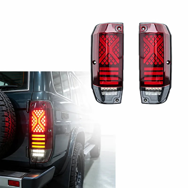 Toyota Land Cruiser LC76 1984–2024 Tail Light Assemblies