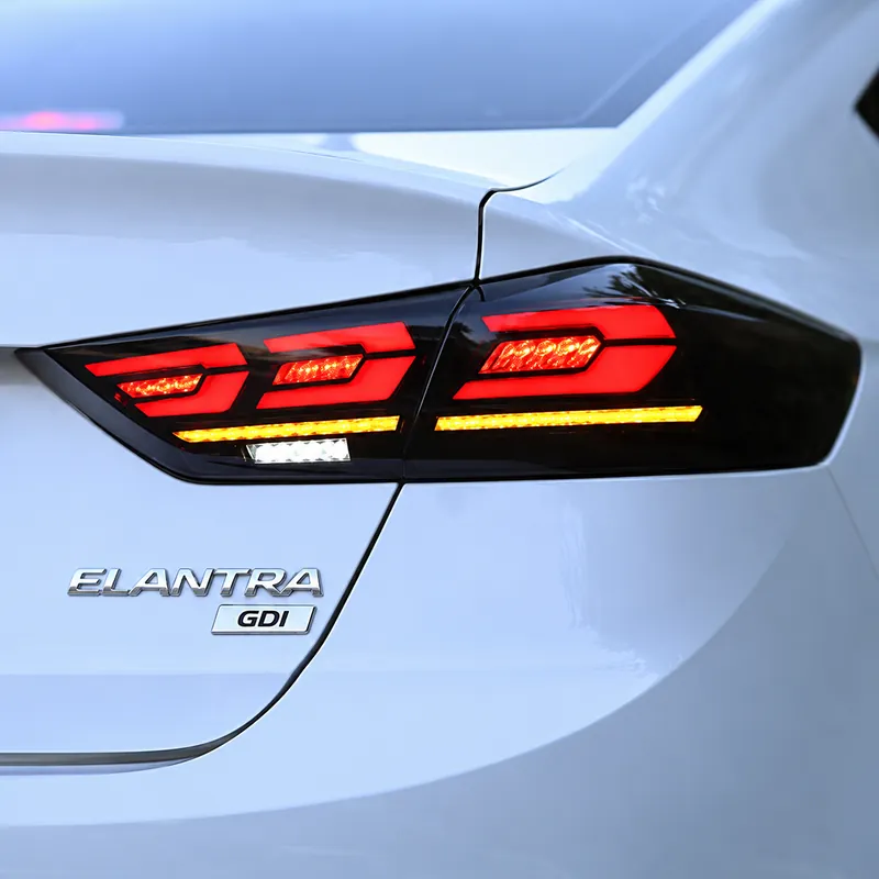 Hyundai Elantra Lingdong Tail Light Assemblies