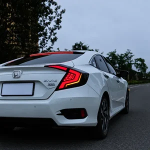 Honda Civic 10th Gen 2016–2020 Tail Light Assemblies – Sickle Design