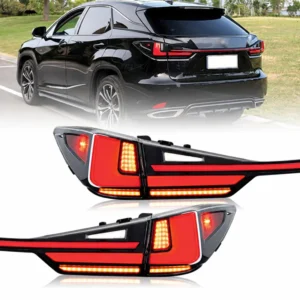 Lexus RX 2016–2021 Tail Light Assemblies – Full-Width Design