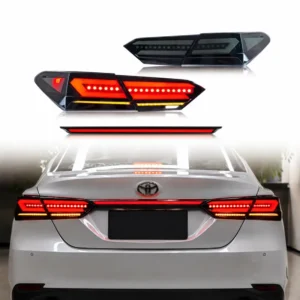 Toyota Camry 8th Gen Tail Light Assemblies – Full-Width Design