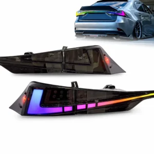 Lexus IS 250 / IS 350 2014–2020 Tail Light Assemblies – RGB Version