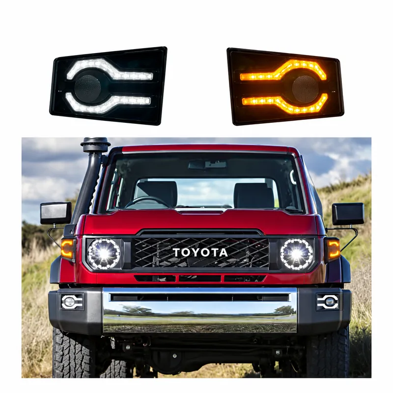 Toyota Land Cruiser LC76 2023–2024 Daytime Running Lights