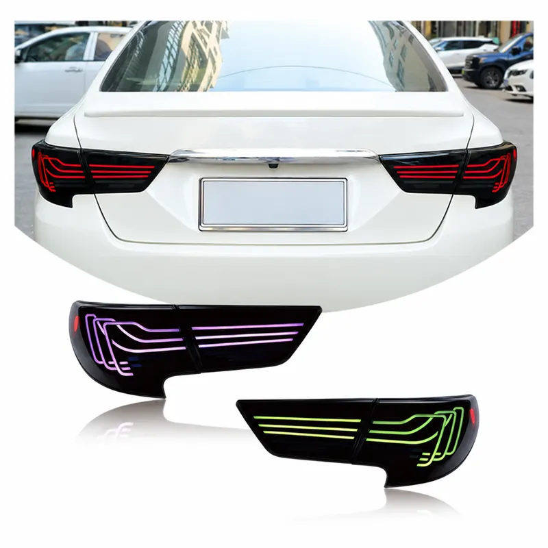 Toyota Reiz / Mark X 2013–2015 Tail Light Assemblies – RGB Version