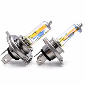 H4 12V 60/55W Automotive Halogen Headlight Bulbs – 2300K Yellow-Light Version