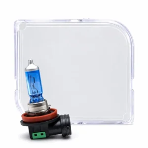 H11 12V 55W Automotive Halogen Fog Light Bulbs – White-Light Blue-Coated Version