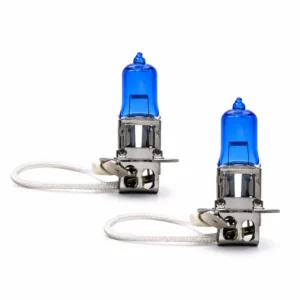 H3 12V 55W Automotive Halogen Headlight Bulbs – White-Light Version