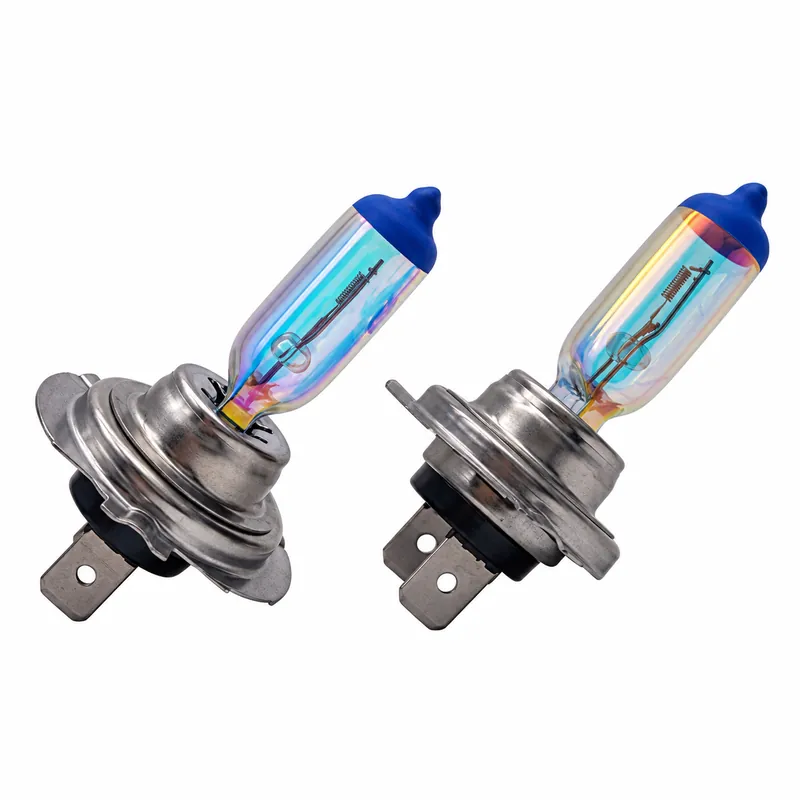 H7 12V 55W Automotive Halogen Headlight Bulbs – Blue-Coated Version