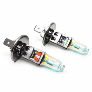 H1 12V 55W Automotive Halogen Headlight Bulbs – Blue-Coated Version