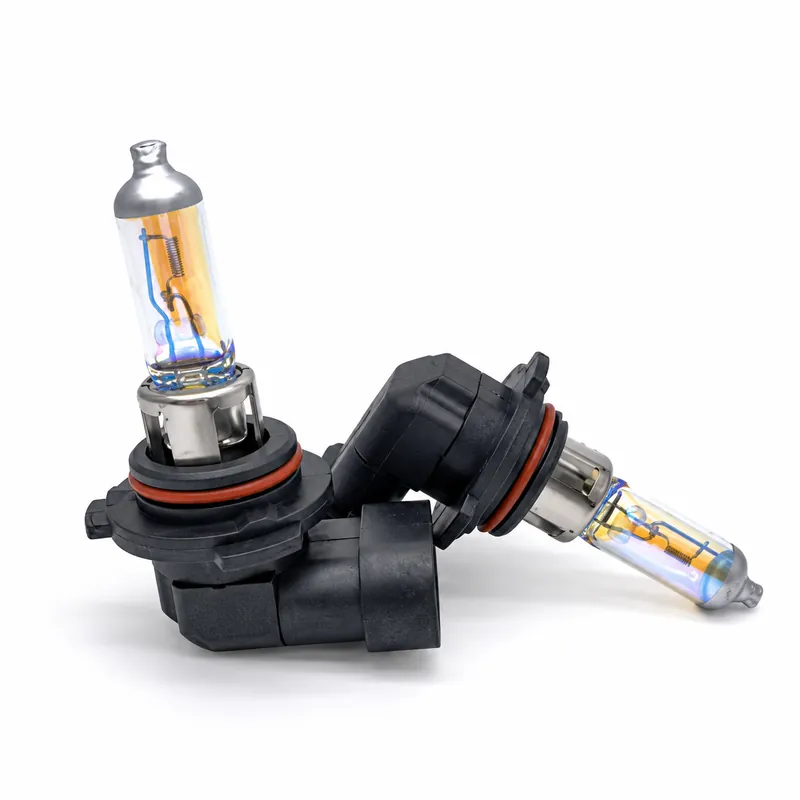 9006 12V 55W Automotive Halogen Headlight Bulbs – 2300K Yellow-Light Version