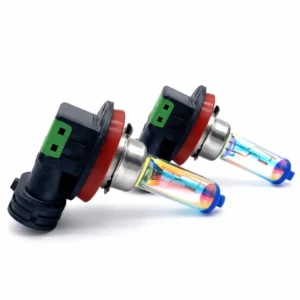 H11 12V 55W Automotive Halogen Fog Light Bulbs – Blue-Coated Version