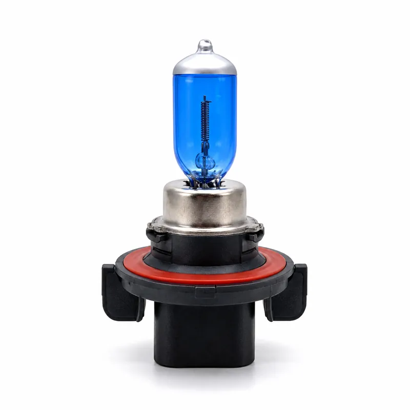 H13 12V Automotive Halogen Headlight Bulbs – White-Light Version