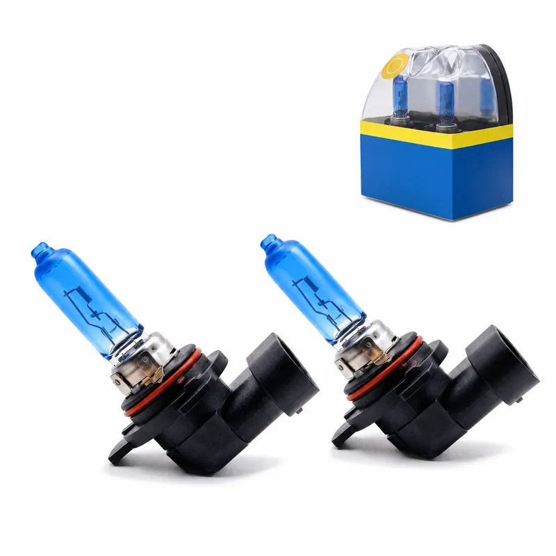 9012 12V 55W Automotive Halogen Headlight Bulbs – White-Light Version – Pair Pack