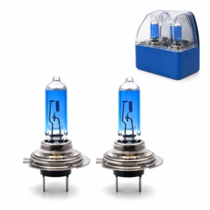 H7 12V 55W Automotive Halogen Headlight Bulbs – White-Light Version – Pair Pack