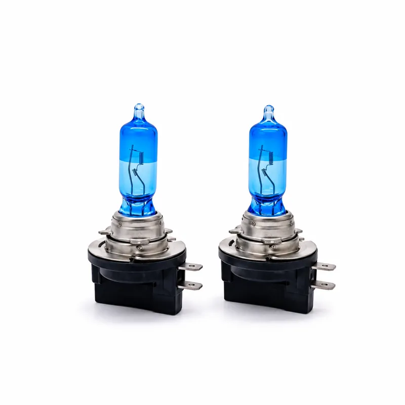 H11B 12V 55W Automotive Halogen Fog Light Bulbs – White-Light Blue-Coated Version