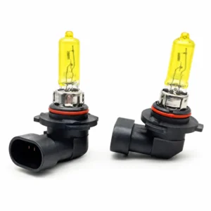 9012 12V 55W Automotive Halogen Headlight Bulbs – 3000K Yellow-Light Version