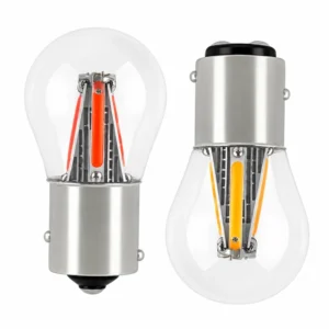 1156 / 1157 LED Signal, Brake & Reverse Bulbs – 3W, Glass Version