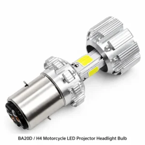 BA20D / H4 Motorcycle LED Projector Headlight Bulb