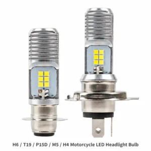 H6 / T19 / P15D / M5 / H4 Motorcycle LED Headlight Bulb