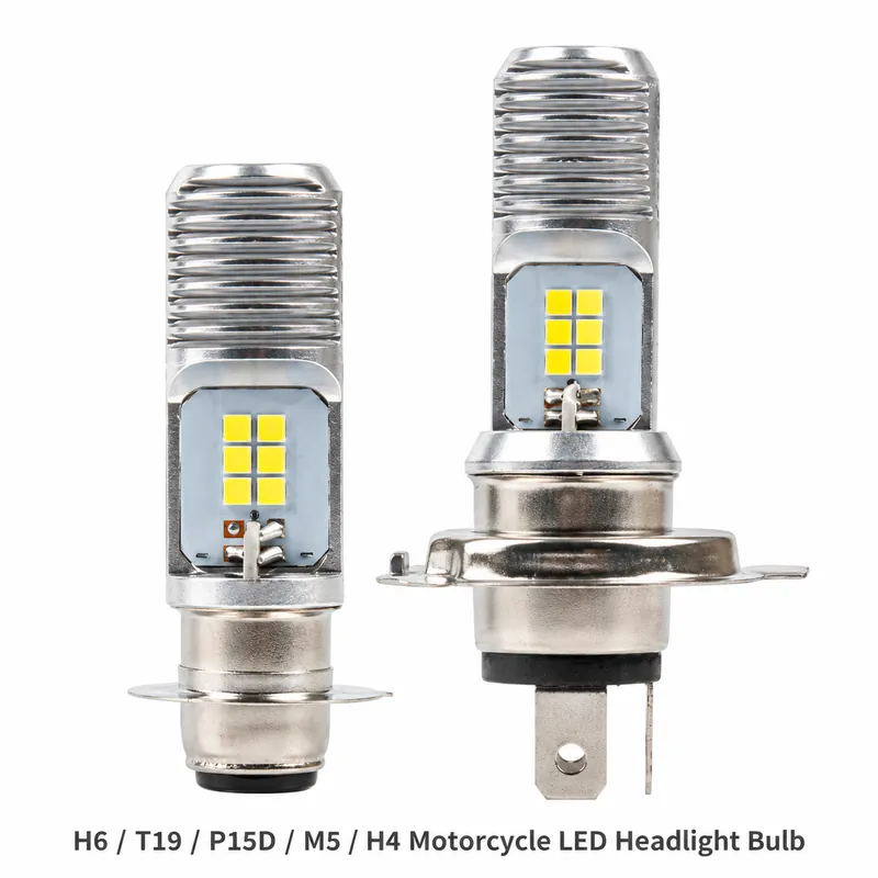 H6 / T19 / P15D / M5 / H4 Motorcycle LED Headlight Bulb