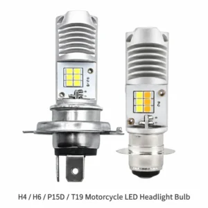 H4 / H6 / P15D / T19 Motorcycle LED Headlight Bulb
