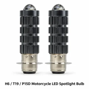 H6 / T19 / P15D Motorcycle LED Spotlight Bulb