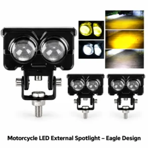Motorcycle LED External Spotlight – Eagle Design
