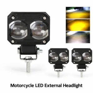 Motorcycle LED External Headlight