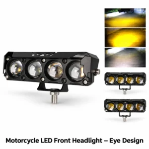 Motorcycle LED Front Headlight – Eye Design