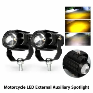 Motorcycle LED External Auxiliary Spotlight