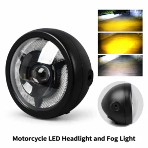 Motorcycle LED Headlight and Fog Light
