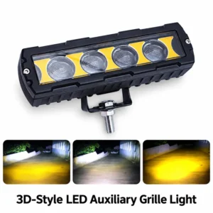 3D-Style LED Auxiliary Grille Light