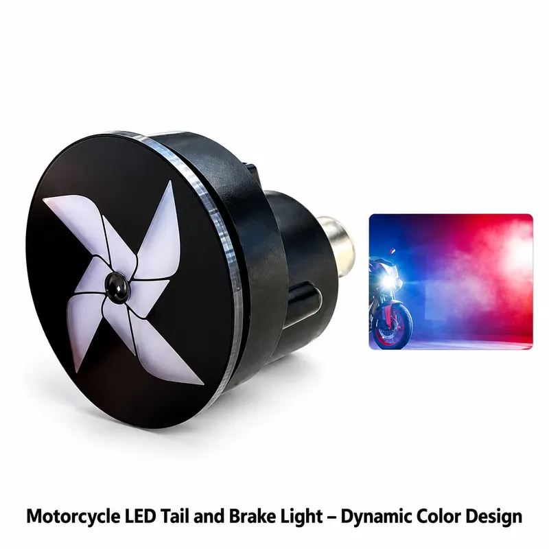 Motorcycle LED Tail and Brake Light – Dynamic Color Design