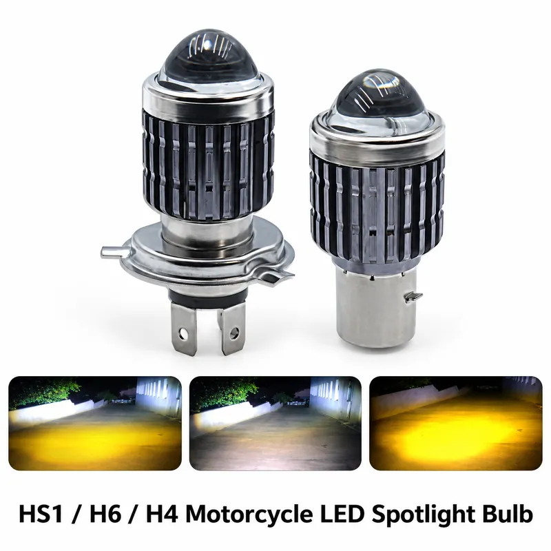 HS1 / H6 / H4 Motorcycle LED Spotlight Bulb