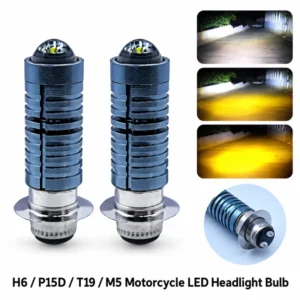 H6 / P15D / T19 / M5 Motorcycle LED Headlight Bulb