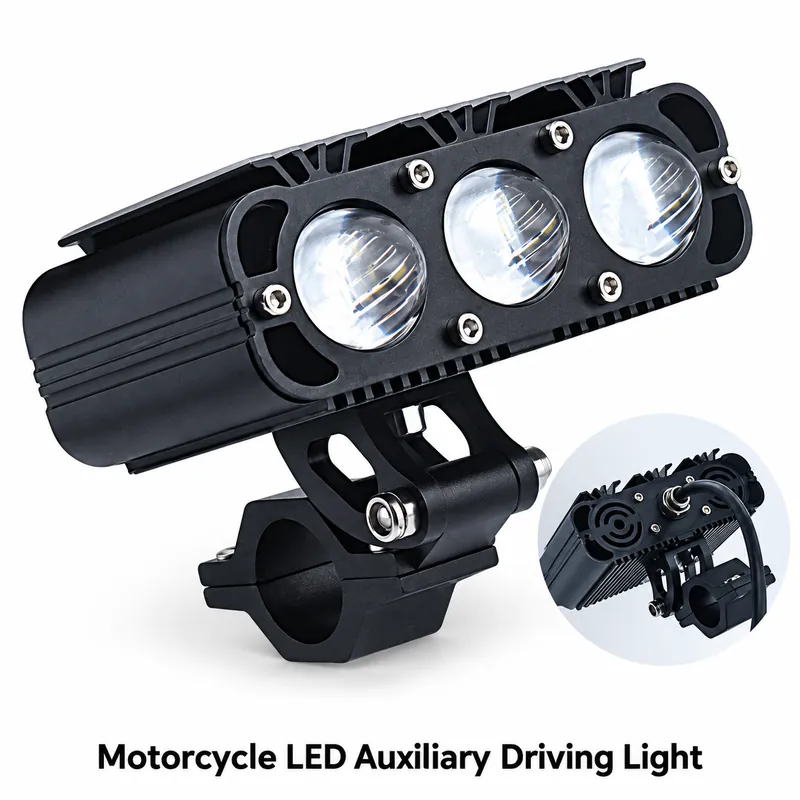 Motorcycle LED Auxiliary Driving Light