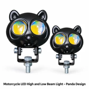 Motorcycle LED High and Low Beam Light – Panda Design