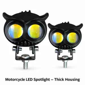 Motorcycle LED Spotlight – Thick Housing