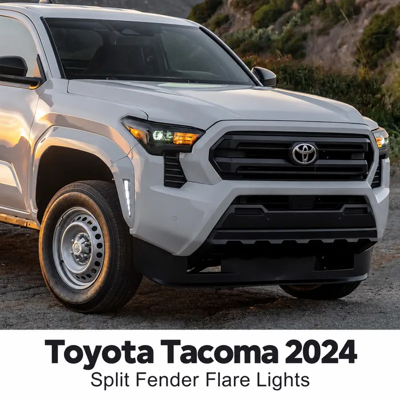 Toyota Tacoma 2024 Split Fender Flare Lights