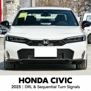 Honda Civic 2025 LED daytime running light application reference