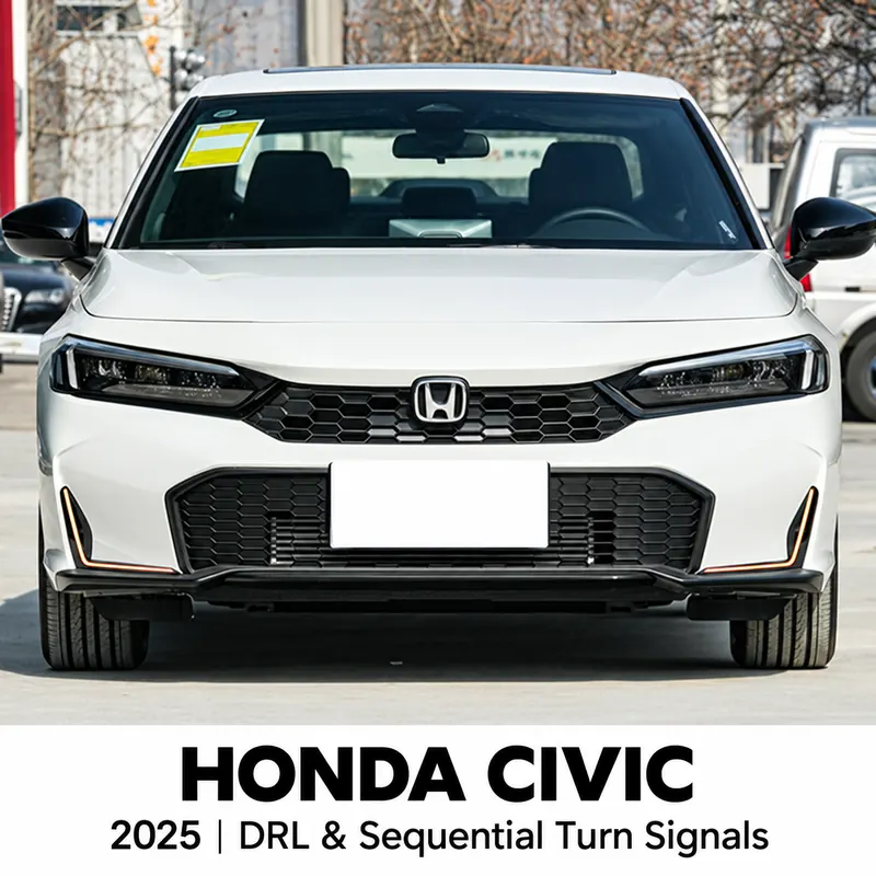 Honda Civic 2025 LED daytime running light application reference