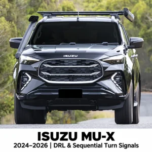 Isuzu MU-X 2024–2026 daytime running light application reference