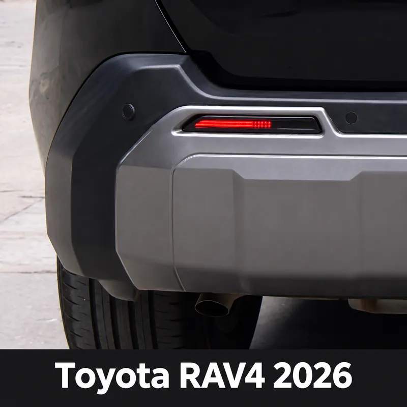 Toyota RAV4 2026 Rear Bumper Lights