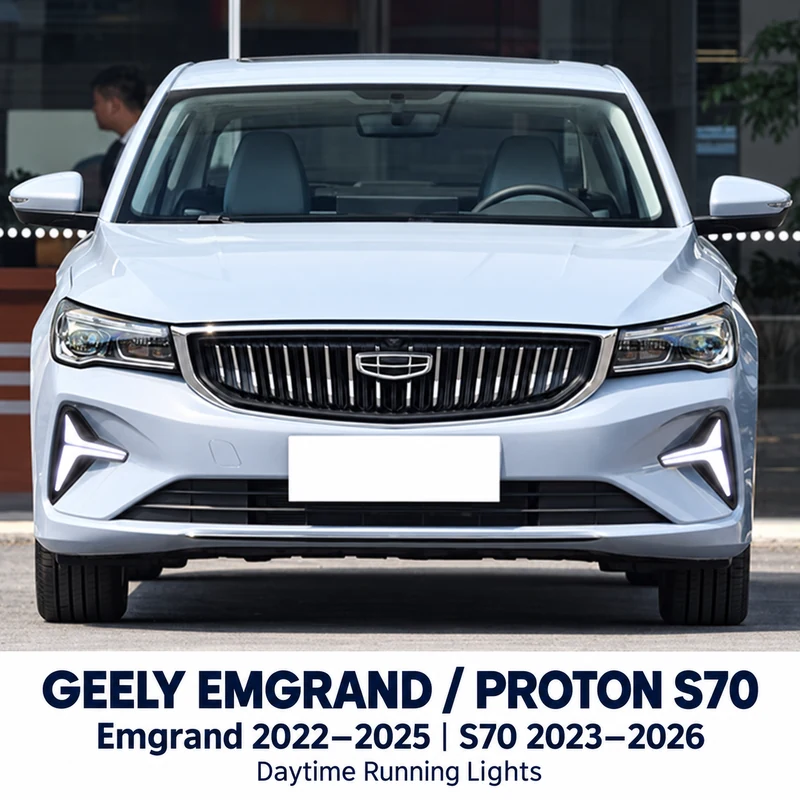 Daytime Running Lights with Turn Signals for Geely Emgrand 2022–2025 / Proton S70 2023–2026 | TOPONE