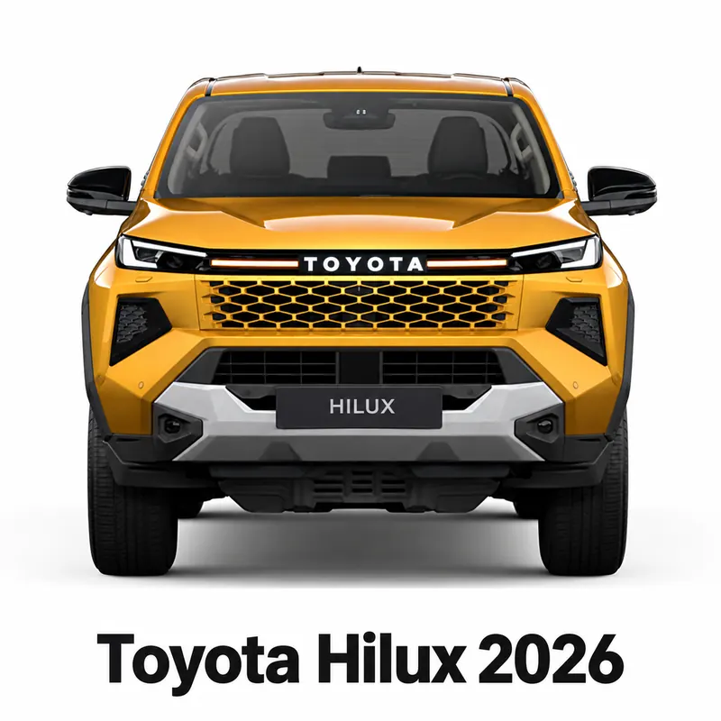 Toyota Hilux 2026 Grille DRL Lights