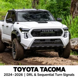 Toyota Tacoma 2024–2026 DRL and sequential turn signal application reference